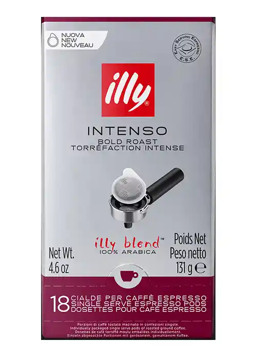 Illy - Pods De Cafe Intenso - 18 Pods Illy