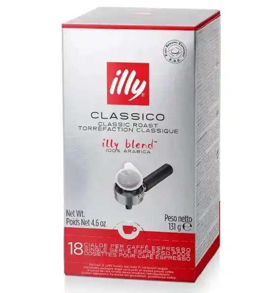 Illy - Pods De Cafe Clasico - 18 Pods