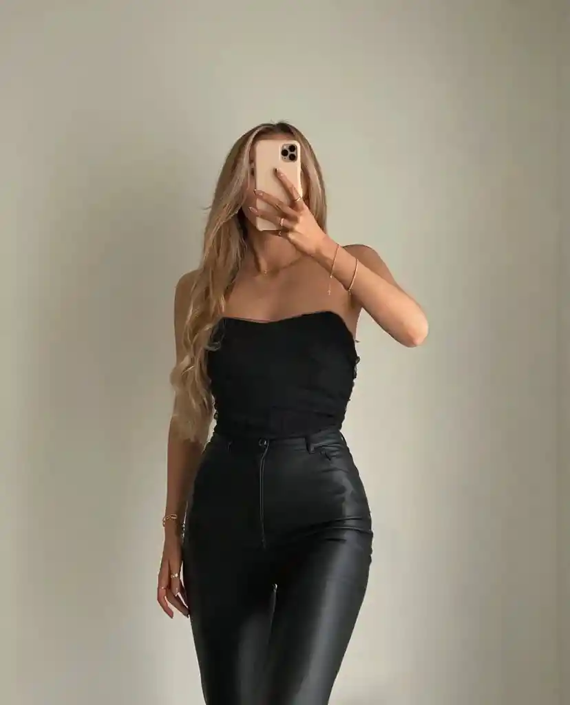 Soul Black Corset Top Xs