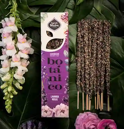 Sahumerio Botánico Lavanda Rosas - Sagrada Madre