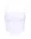 Basic Bustier White Xs