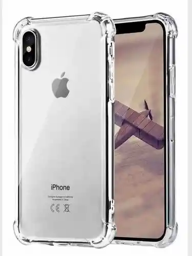 Carcasa Transparente Con Bordes Reforzados Para Iphone Xs Max