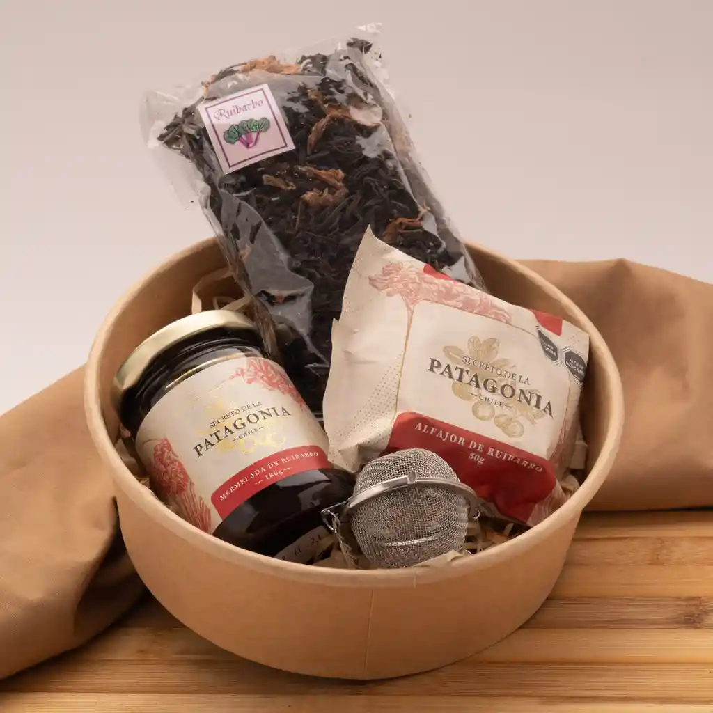 Canasta Ruibarbo 4 Regalos