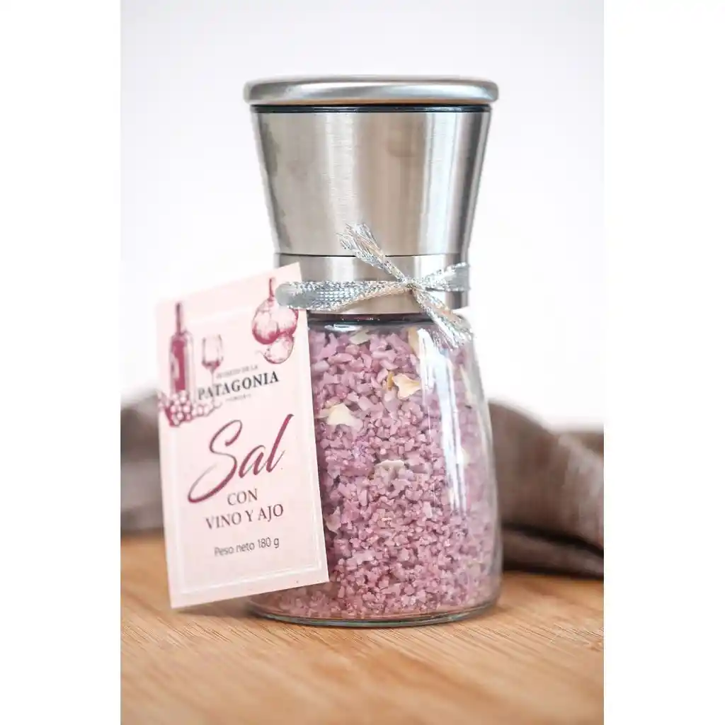 molinillo Sal de Mar vino y ajo 180 g