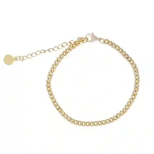 Pulsera Drop Baño De Oro