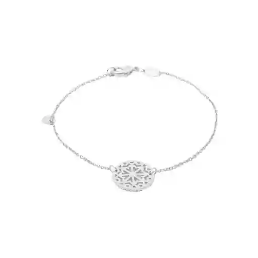 Pulsera Mandala Plata