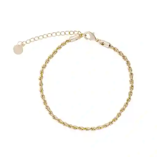 Pulsera Alive Baño De Oro