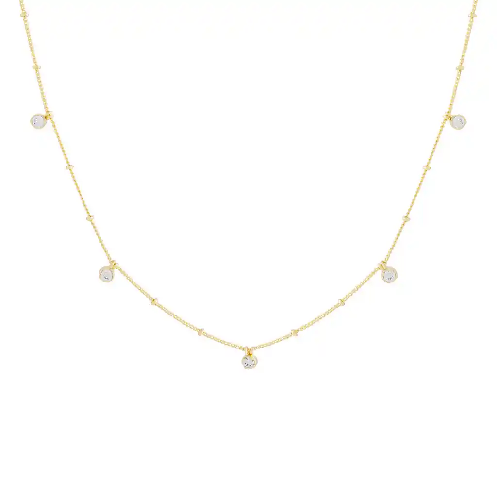 Collar Orian Shine Baño De Oro