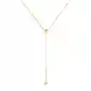 Collar Cascada Olivia Baño De Oro