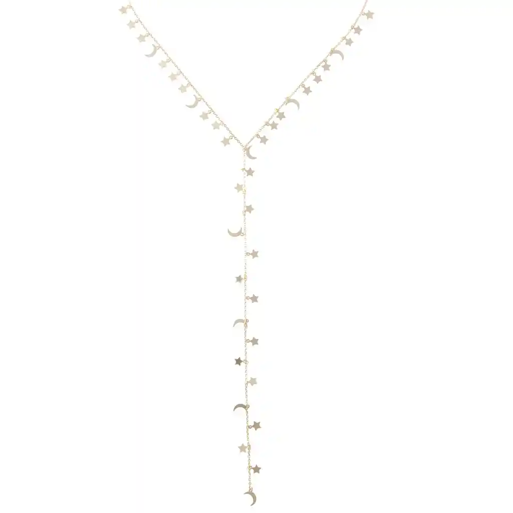 Collar Cascada Noa Baño De Oro