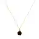 Collar Black Dali Baño De Oro