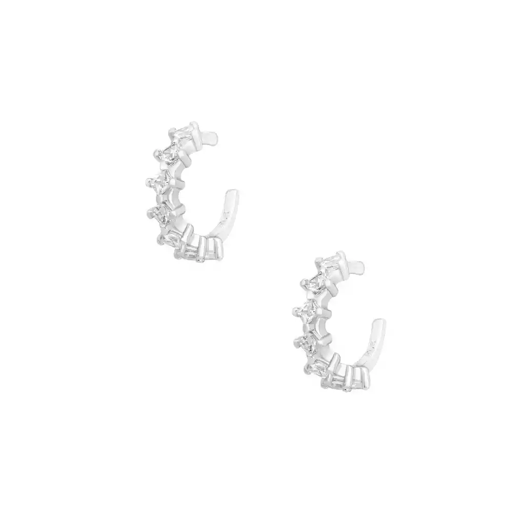 Ear Cuffs Helio Plata