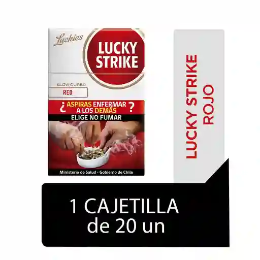 Cajetilla De Cigarros Lucky Strike 20