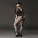 Disfraz Sexy Policial Malla – Jsy