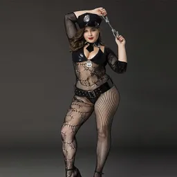 Disfraz Sexy Policial Malla – Jsy