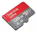 Tarjeta A1 Micro Sdxc Sandisk 128gb Con Adaptador Class 10 Speed 120 Mb/s