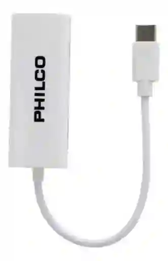 Adaptador Philco Typo C A Ethernet R0092