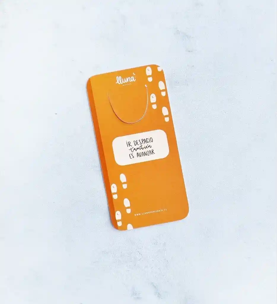 Marcapágina Día/mes/semana "ir Despacio"