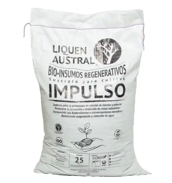 Sustrato Impulso 25 Litros - Liquen Austral