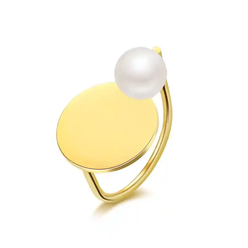 Anillo Perla White