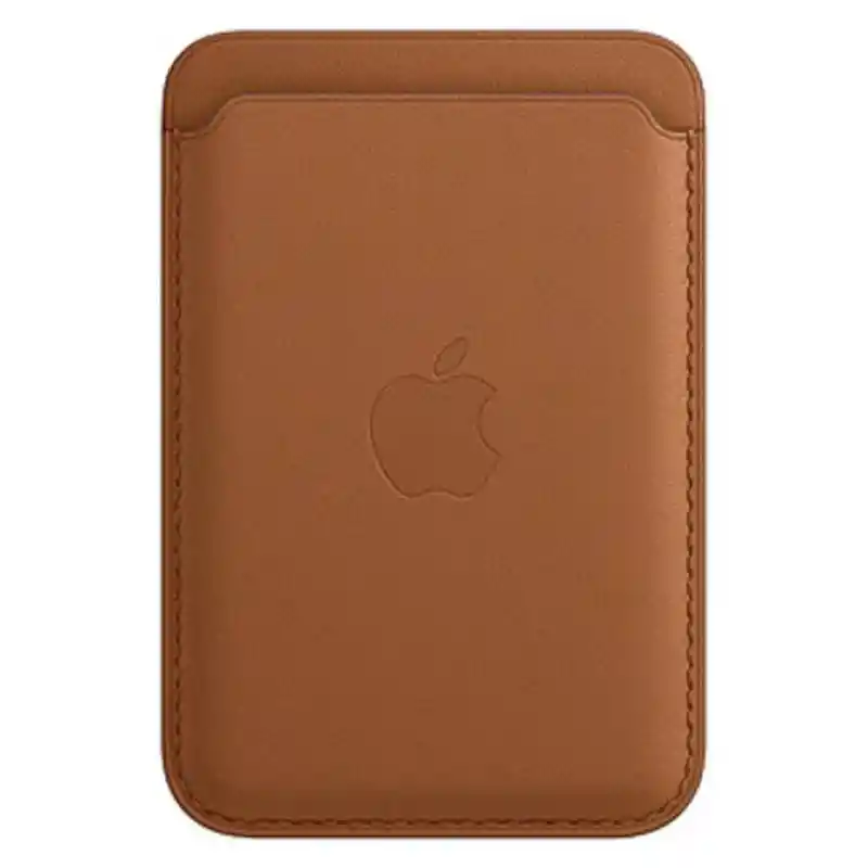 Billetera De Cuero Para Iphone 12/13/14 Con Magsafe Marron