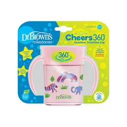 Vaso 360° Con Asas Drbrowns 200ml 6m+