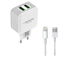 Cargador Completo Motomo De 12w Para Iphone