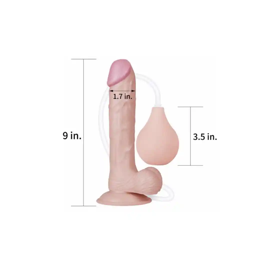 Dildo Consolador Squirt Extreme 22 Cm