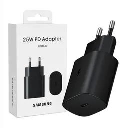 Adaptador 25w Para Samsung Carga Rapida Tipo C