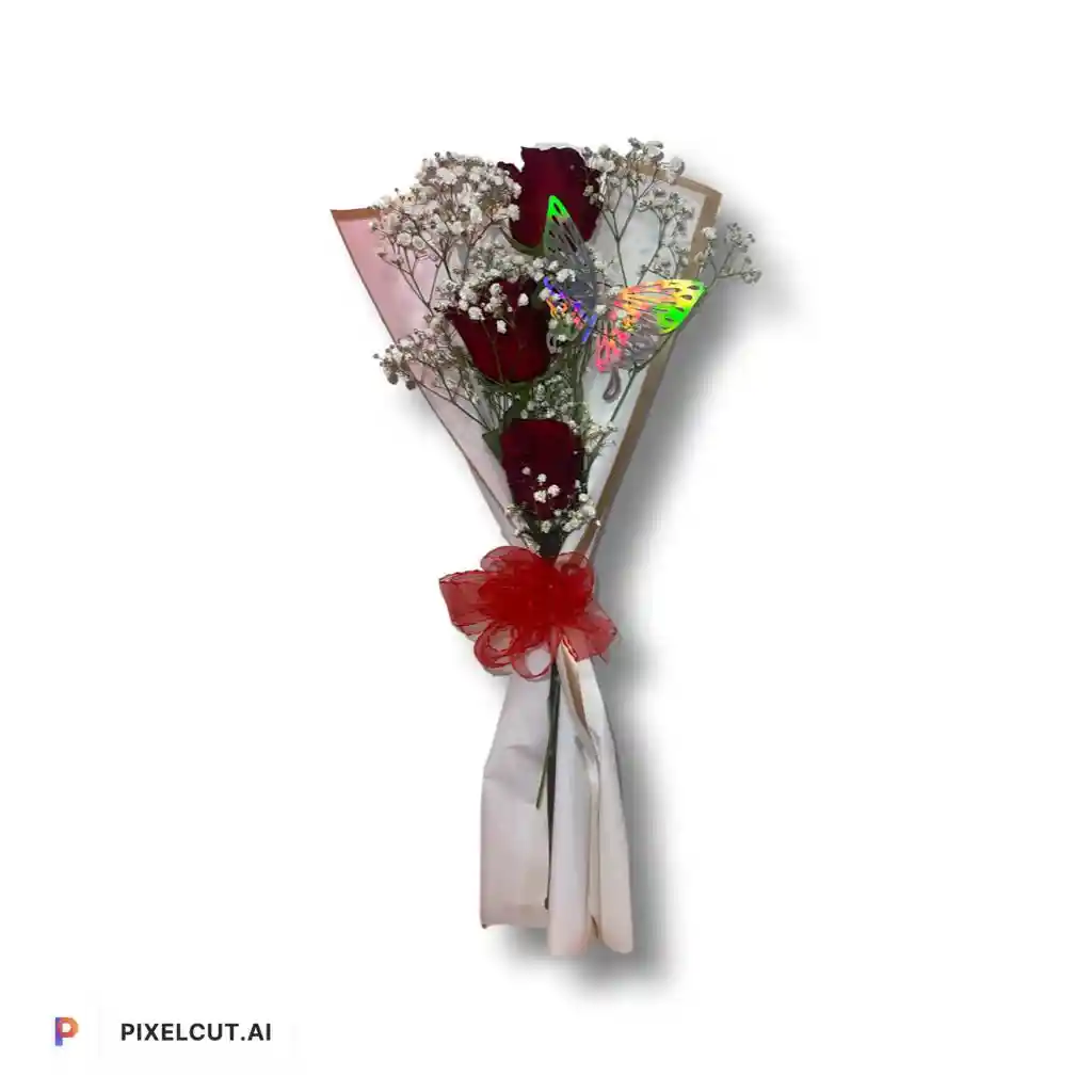 Bouquet De 3 Rosas