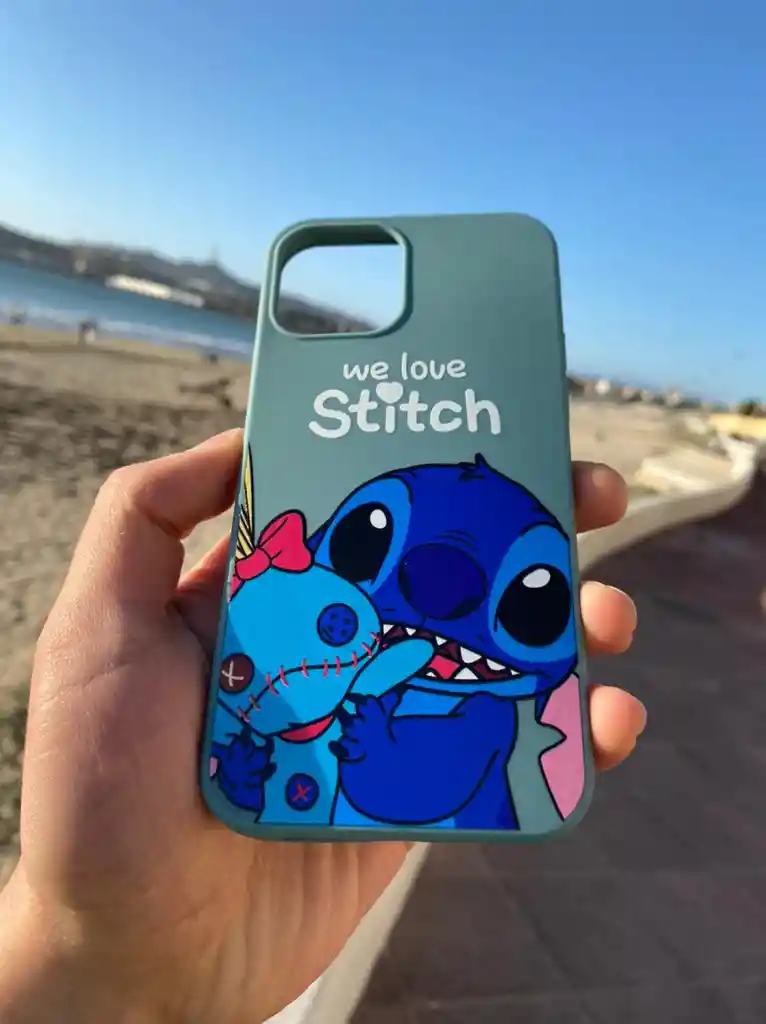 Stitch Azul Iphone 14promax