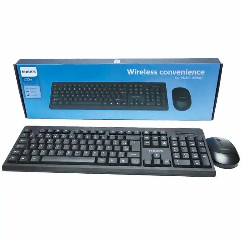 Kit Teclado Y Mouse Philips C324