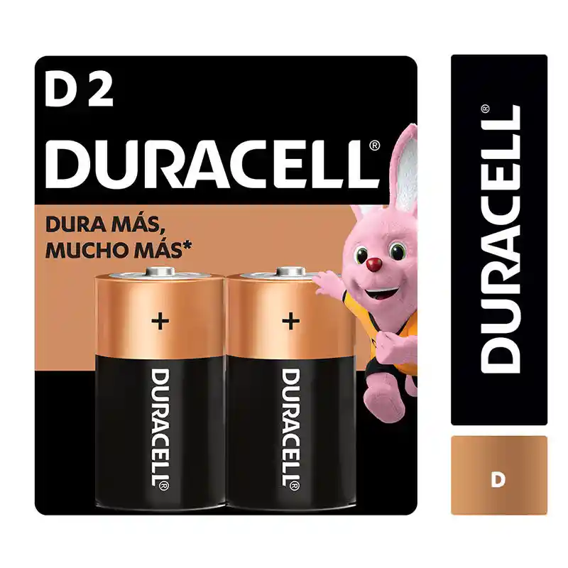 Pilas Duracell D2