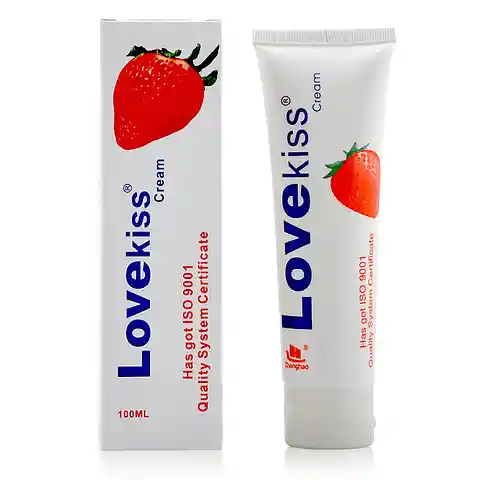 Lubricante Love Kiss "aroma Frutilla" 100 Ml