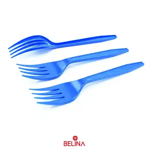 Tenedor Azul 12pcs