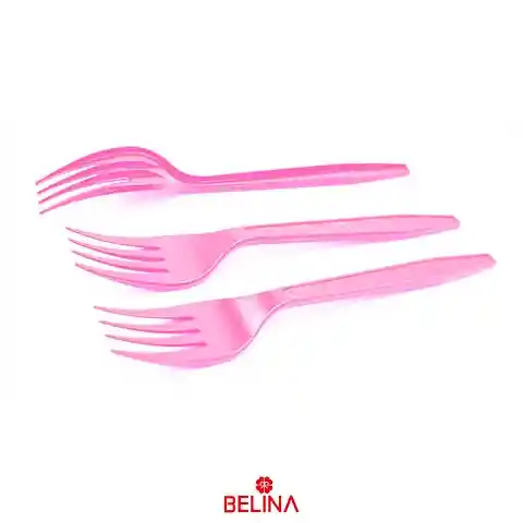 Tenedor Rosa 12pcs