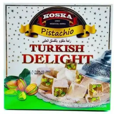 Koska - Turkish Delight Con Pistachos 200 Gr - Delicia Turca