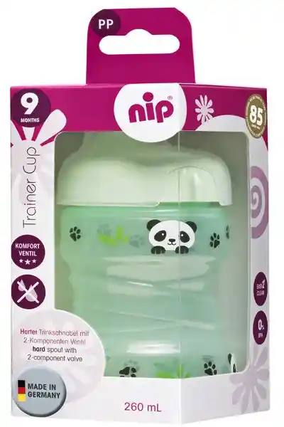 Jarro Entrenador Panda 260 Ml, Nip