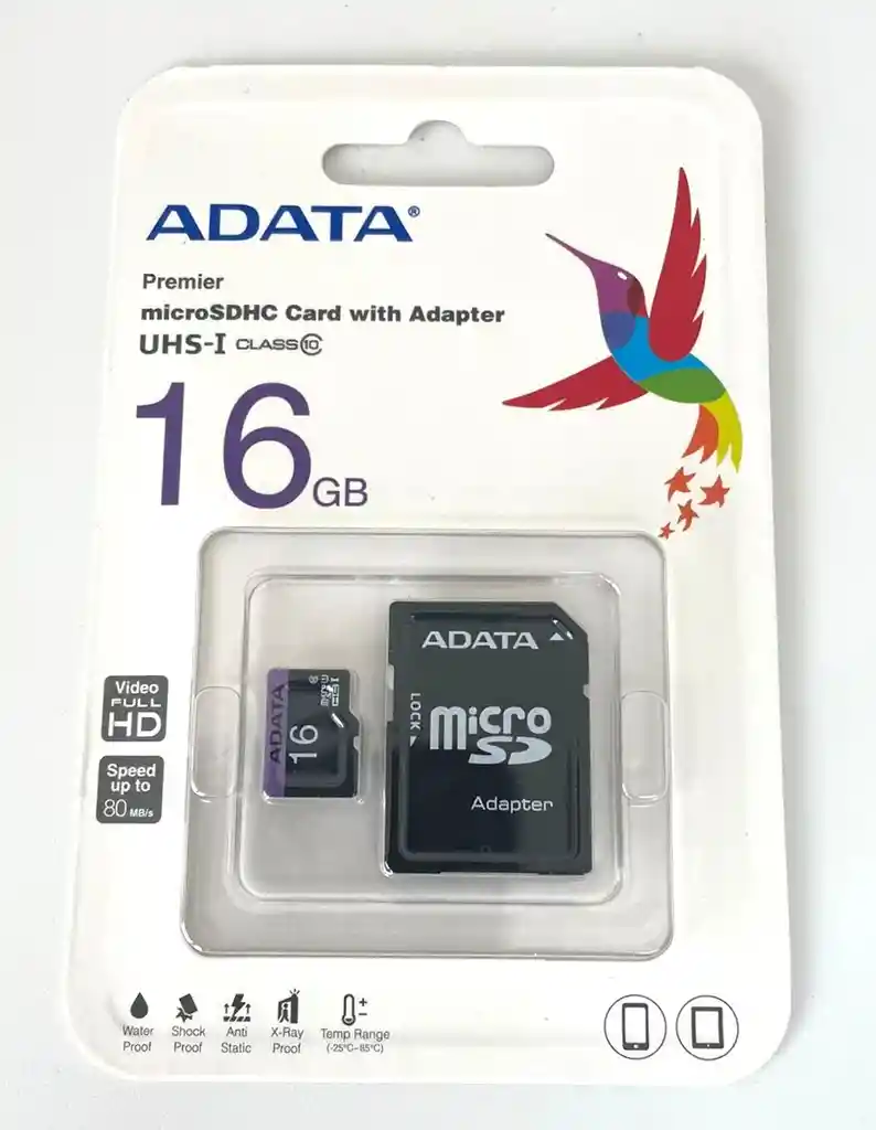 Memoria Micro Sd 16gb Cl 10