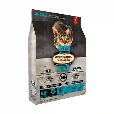 Oven-baked Alimento Para Gatos Cachorros Y Adultos Libre De Granos Sabor Pescado (2,27 Kg)
