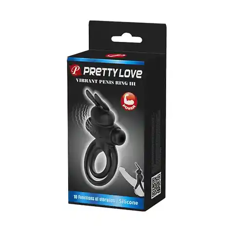 Prettylove Anillo Vibrador Vibrant Penis Ring Iii