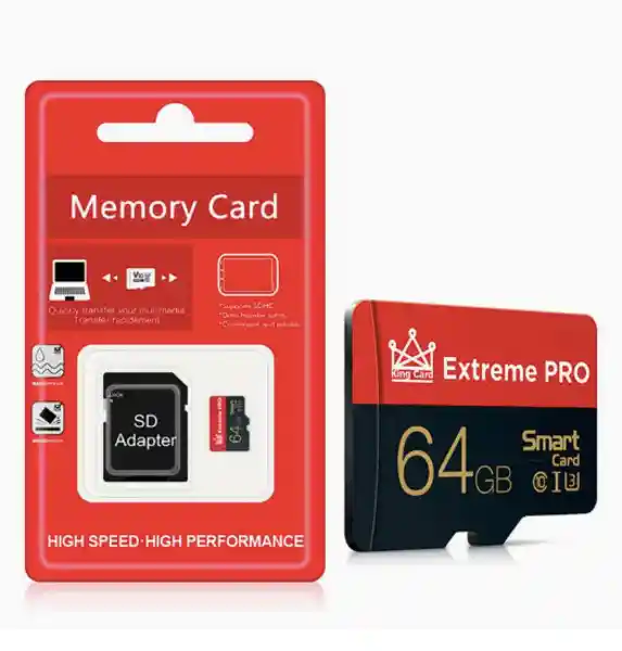 Tarjeta Memoria Moric Micro Sd 64gb Negro