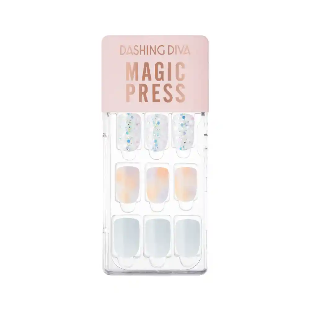 Magic Gel Press Manicure: Mgl047 (square Regular)