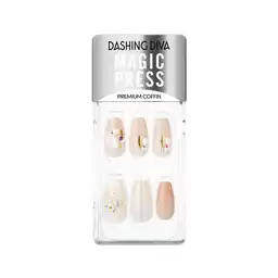 Magic Gel Press Manicure: Mdr1213pc (premium Coffin)