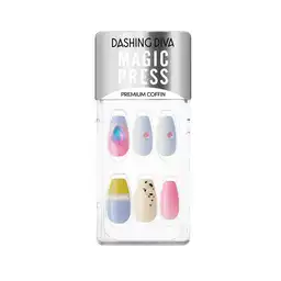 Magic Gel Press Manicure: Mdr1201pc (premium Coffin)