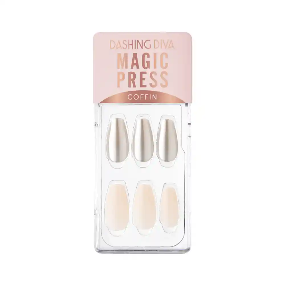 Magic Gel Press Manicure: Mdr1029cf (coffin)