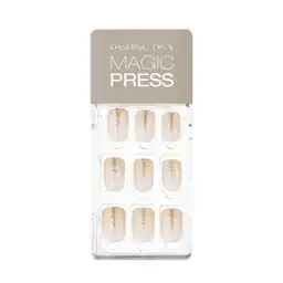 Magic Gel Press Manicure: Mdr534 (square Long)