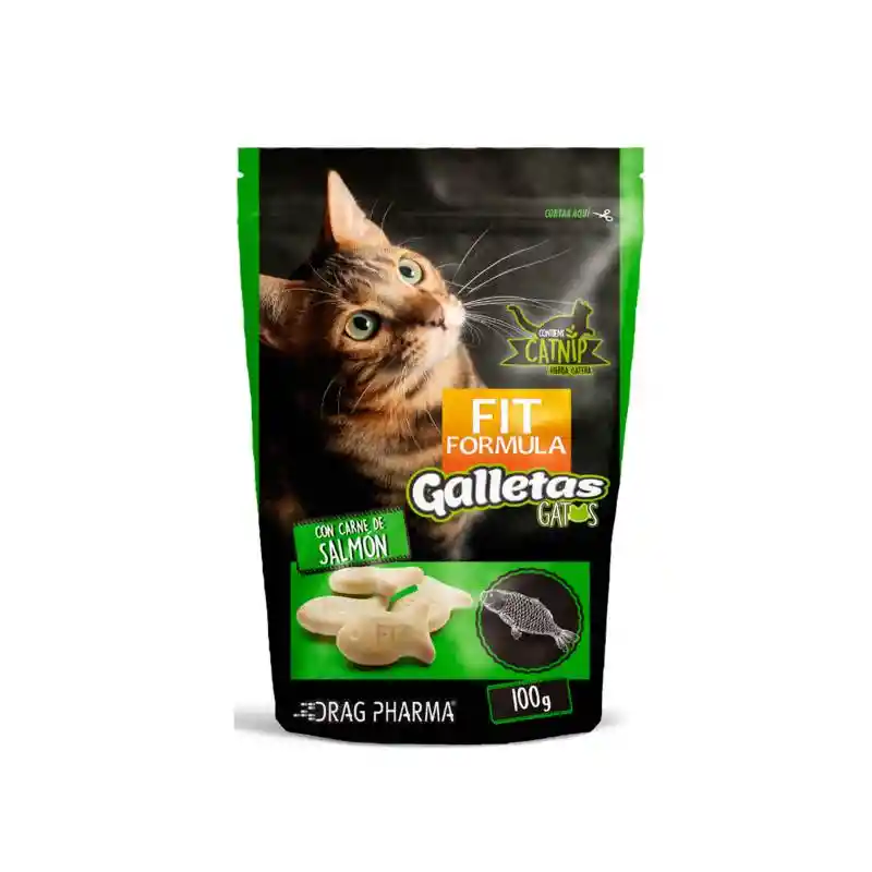 Fit Galleta Gato Salmon 100 G