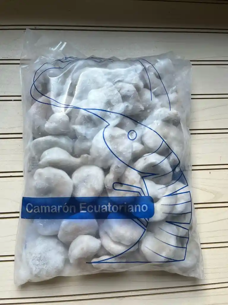 Camaron Ecuatoriano Crudo Pelado Y Desvenado