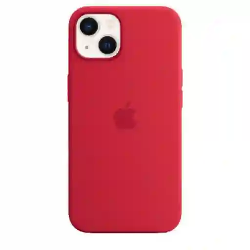 Carcasa Silicona Apple Alt Iphone 13 Rojo